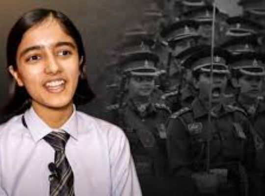 Congratulations! UPSC-NDA: Shanan Dhaka topped the entrance exam of India's first women's batch, in a few months of preparation, Shanan achieved the first rank