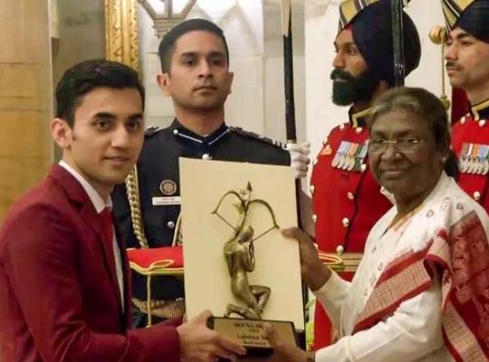 Almora resident Lakshya Sen honored with Arjuna Award by President Draupadi Murmu, moment of pride for Uttarakhand