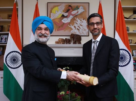 Congratulations! Google CEO Sundar Pichai honored with Padma Bhushan proudly said India is a part of me, I take India with me wherever I go!