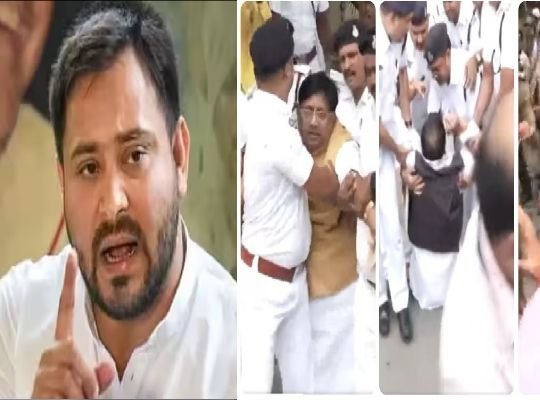 Tejashwi Yadav's statement came on the lathicharge on BJP workers in Patna! Know what the Deputy CM said?
