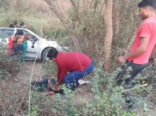 BiG BreakingG: SUV car running on the road pretending to be a black! Painful death of eight people, outrage among family members