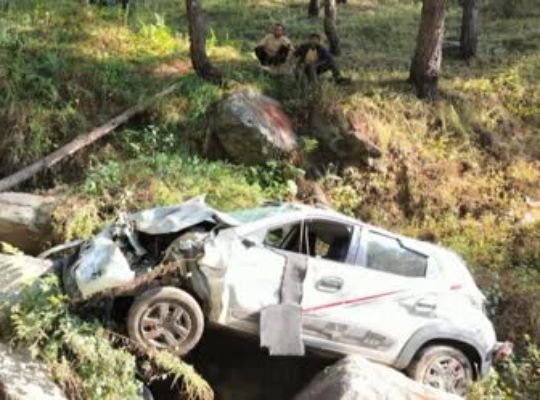 Uttarakhand: Major accident in Chamoli! Car fell into deep ditch, wave of mourning in Wall due to businessman's death