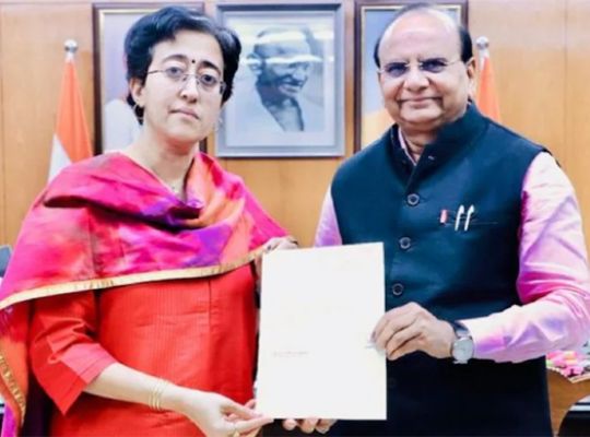 Delhi Politics: CM Atishi resigns! Assembly dissolved, newly elected MLA met Lieutenant Governor