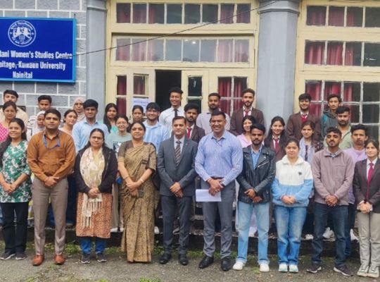 Nainital: Kumaon University Placement Cell organized screening test for HDFC Bank Internship! More than 26 students got selected