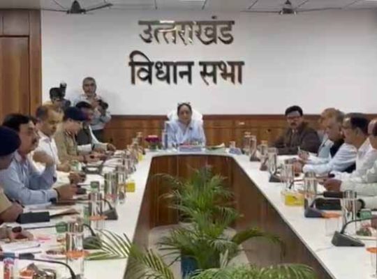 Uttarakhand: Preparations for the monsoon session! Assembly Speaker Ritu Khanduri Bhushan held a big meeting in Dehradun