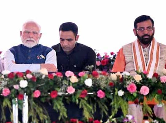  Haryana got the gift of projects worth 2 thousand crores! Prime Minister Modi inaugurated it, Chief Minister Saini gave a grand welcome