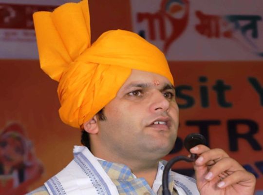 Palwal got a new gift of development, Sports Minister Gaurav Gautam performed the Bhoomi Pujan of the fire station to be built at a cost of 5 crores