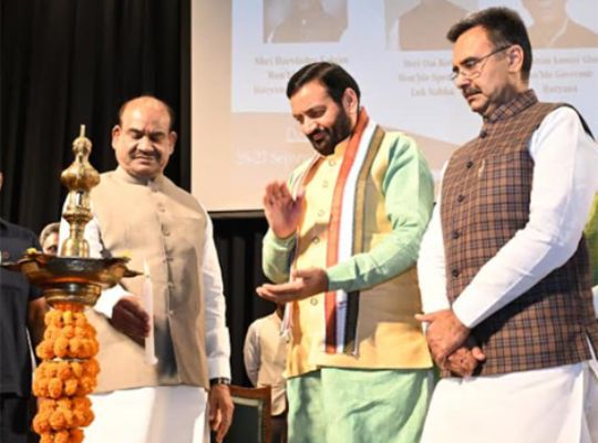 Lok Sabha Speaker Om Birla visits Haryana! Inaugurates Legislative Training Workshop in Chandigarh Haryana Assembly's two-day workshop! Om Birla inaugurates