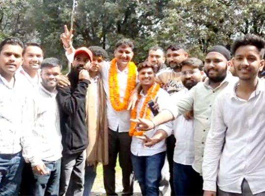 Nainital: Kumaon University Federation elections! Independent candidates win all positions, pledge to work for the welfare of students.