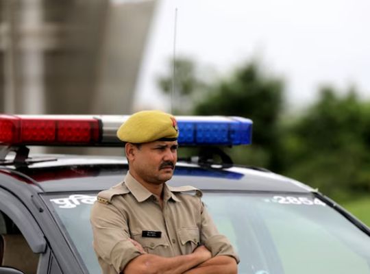 Durga Puja and Dussehra are in full swing in Bihar! Security measures are tight in crowded areas, with cameras monitoring the event.