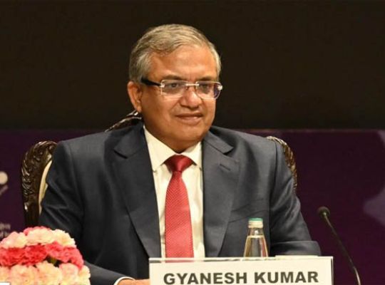 A glimpse of Bihar's election preparations! Praising the work of BLOs, the Chief Election Commissioner said, "Voters will receive new facilities."