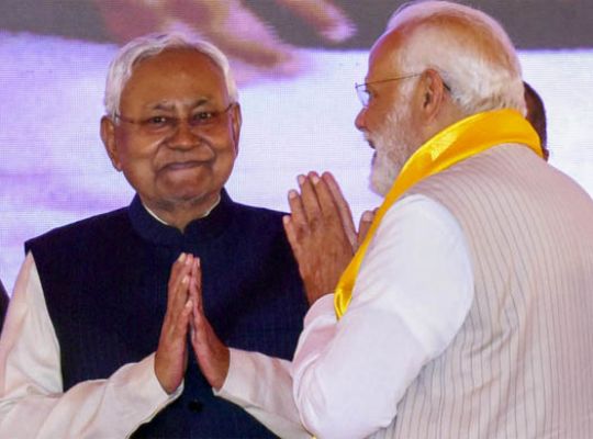 Bihar: BJP responds to opposition questions! New election slogan: "25 to 30, our two brothers Narendra and Nitish."