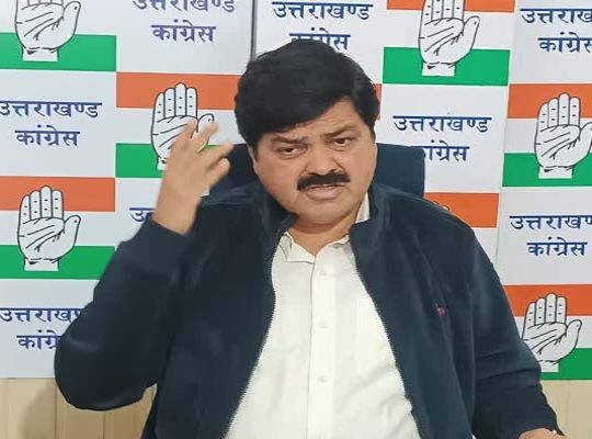 Congress state president Ganesh Godiyal lashed out at the BJP government! He asked pointed questions to CM Dhami.