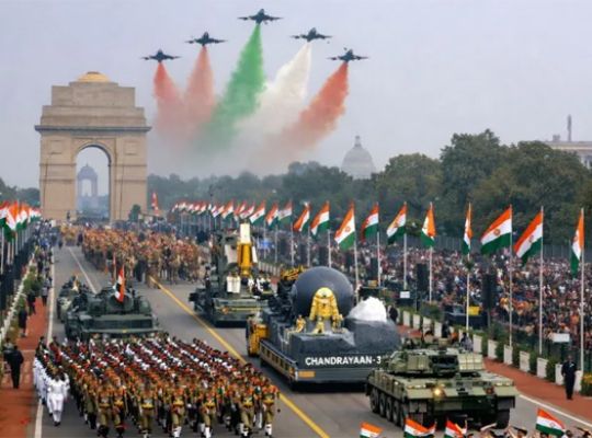 A confluence of strength and culture on India's 77th Republic Day! A glimpse of Operation Sindoor and new military units, the world witnessed India's pride in the path of duty.