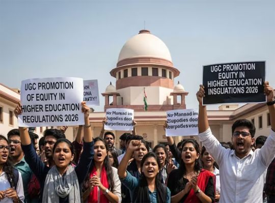 The Supreme Court issues a major decision on higher education: an interim stay on the UGC Regulations 2026! The court makes strong remarks about the potential for discrimination and division, with the next hearing scheduled for March 19th.