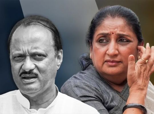 After Ajit Pawar, Sunetra Pawar takes on a major responsibility! She takes over leadership of the NCP legislative party and will be sworn in as Deputy CM at 5 pm.