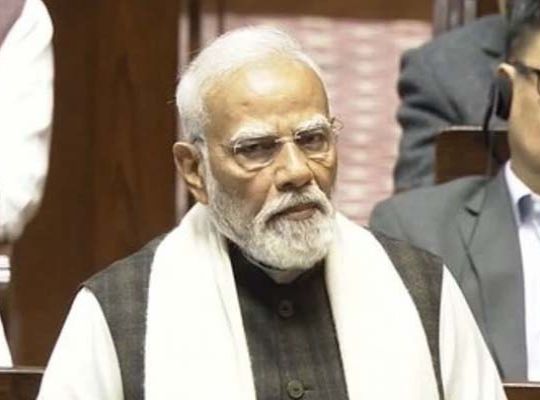 Those who are digging Modi's grave are engaging in politics of hatred! Prime Minister Modi lashed out at the opposition in the Rajya Sabha.