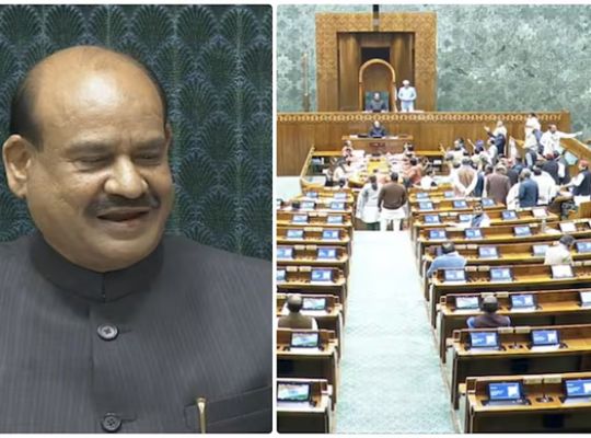 Big news: Lok Sabha Speaker's statement causes political uproar! Women MPs write letter, opposition threatens no-confidence motion