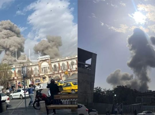 Big Breaking: From the presidential palace to the intelligence headquarters, targets are afoot! Multiple explosions in Tehran spark speculation of Israeli-US military action.
