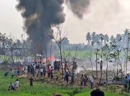 Andhra Pradesh: Massive explosion at Kakinada firecracker factory, 21 people tragically killed
