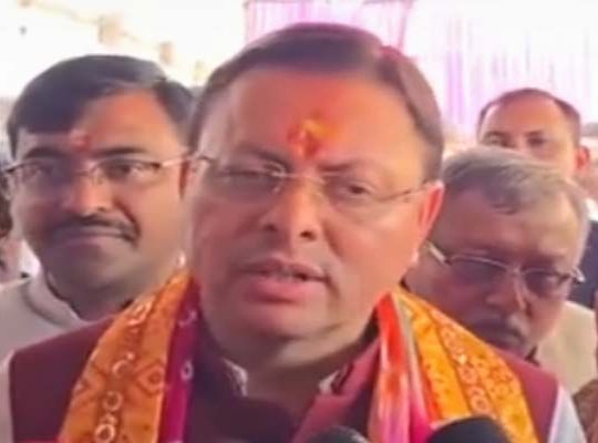 India always stands with justice &ndash; CM Dhami said on Iran and America tension