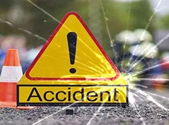  A tragic road accident occurred late last night in Rudrapur: A security guard crossing the road was struck by an unidentified speeding vehicle and died during treatment.