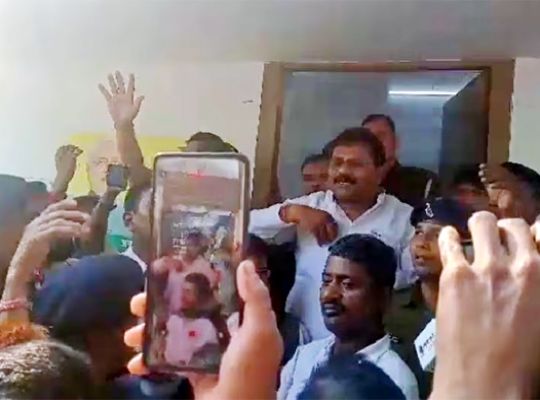 Bihar politics in turmoil: Nitish Kumar's Rajya Sabha nomination! Protests outside JDU office, anger in his ancestral village Kalyan Bigha