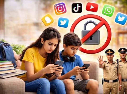 Karnataka follows Australia's lead: Social media ban for children! Those under 16 will be banned.
