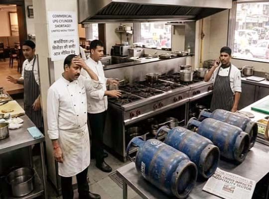 West Asia tensions spill over into kitchens: Dosa and puri disappear from restaurant menus, hospitality sector grappling with gas crisis