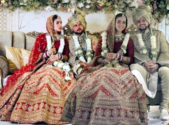 Uttarakhand: Cricketer Kuldeep Yadav's royal wedding took place in Mussoorie! He and Vanshika Chadha exchanged vows, blessed by Pandit Dhirendra Shastri.
