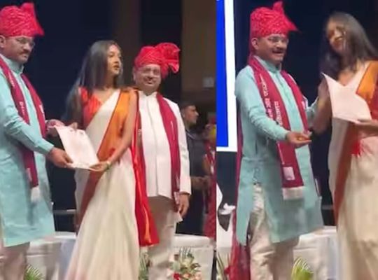 Jaipur convocation sparks controversy: Only a handful of 275 students received the honor on stage, video of student Sara Ismail's sarcastic remarks goes viral, raising questions about the system.