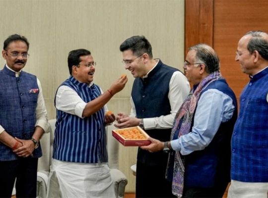 Big news: 7 rebel AAP MPs cleared to join BJP! BJP strengthened in Rajya Sabha, Sanjay Singh calls it illegal.