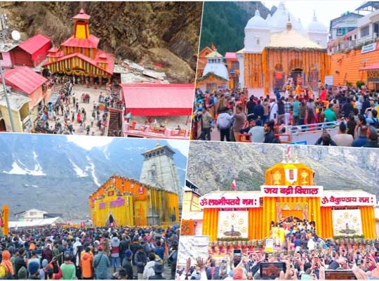 A Deluge of Devotion Sweeps Through Uttarakhand's Char Dham Yatra: Footfall Crosses 3.57 Lakh in Just One Week; 'Health Updates' Now Available via QR Code