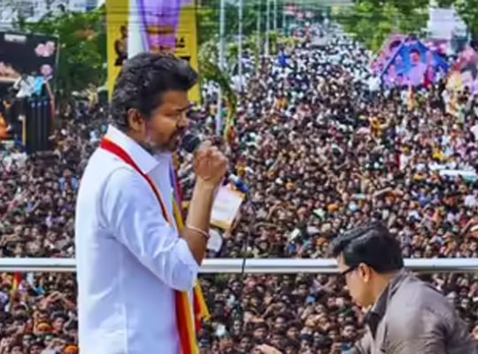 Thalapathy Vijay's political brilliance in Tamil Nadu: TVK leads in over 100 seats! Superstar leading in both constituencies