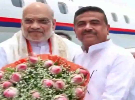 The Rise of the 'Lotus' Era in Bengal: New Chief Minister to be Decided Today; Amit Shah Arrives in Kolkata, Suvendu Adhikari Leads the Race.
