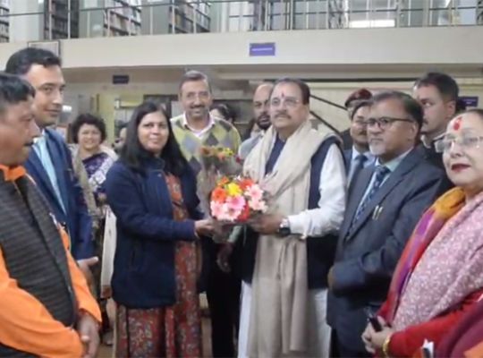 Nainital: Development projects inaugurated at Kumaon University! MP Bhatt said, "The university has enhanced Uttarakhand's prestige by being included among the top 26 universities in the country."