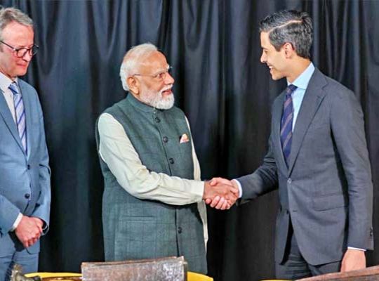 The Glory of the Chola Empire Returns Home: 11th-Century Historical Copper Plates Arrive in India from the Netherlands; Handover Takes Place in the Presence of PM Modi.