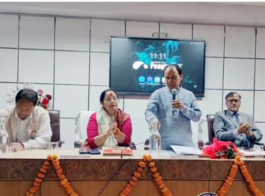 A new education revolution begins in Patwadangar! Higher Education Minister Dhan Singh Rawat laid the foundation stone for the new Meru campus and two academic blocks.