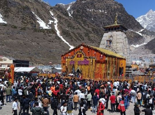  Faith: Kedarnath Yatra picks up pace, police focus on security and ease, 694030 pilgrims have arrived so far