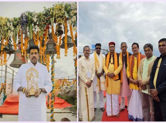 Divine Idol of Lord Murugan Arrives in Uttarakhand from Tamil Nadu: A Magnificent Fusion of Himalayan and South Indian Cultures Unveiled