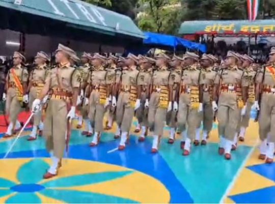 Uttarakhand: Patriotic sentiments echo in the rain in Mussoorie! ITBP receives 133 new officers