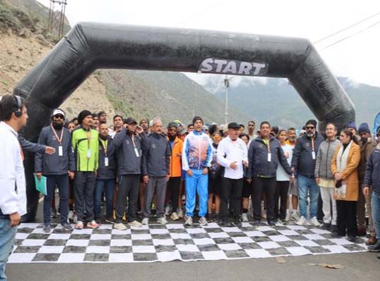India Races Through the Niti Valley Bordering China: 933 Runners from 28 States Cover a 75 km Distance from Rimkhim to Malari&mdash;A Grand Kickoff for the 'Niti Extreme Ultra Run'