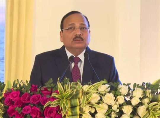 Uproar erupted during a lecture by visiting Chief Justice Surya Kant, who was on a UK visit, during a question-and-answer session on democracy; the Indian High Commission strongly objected.