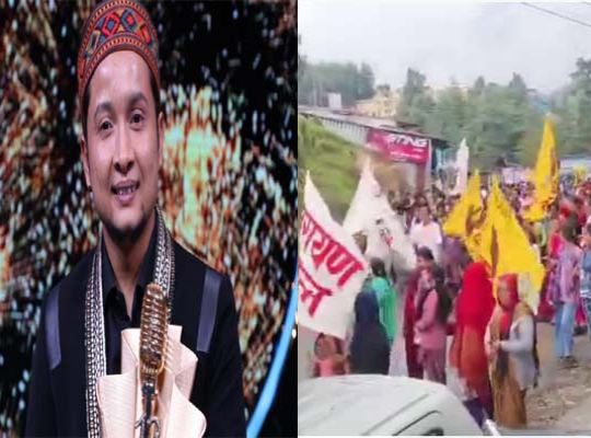 'Indian Idol' twist in Pati Nagar Panchayat election: Pawandeep Rajan throws his weight behind independent brother-in-law; massive crowds flood the streets, raising BJP's anxiety.