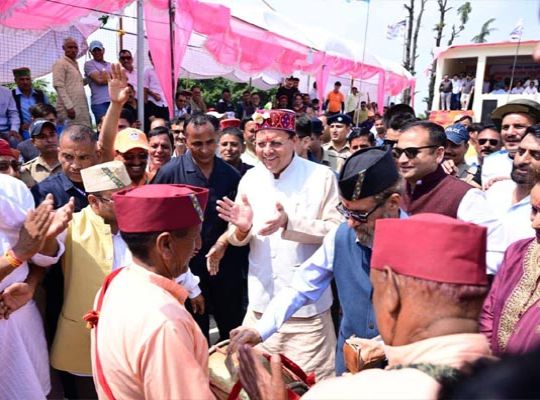 Dhami's major gift to Jaunsar-Bawar: Several key announcements regarding roads, bridges, drinking water, and education
