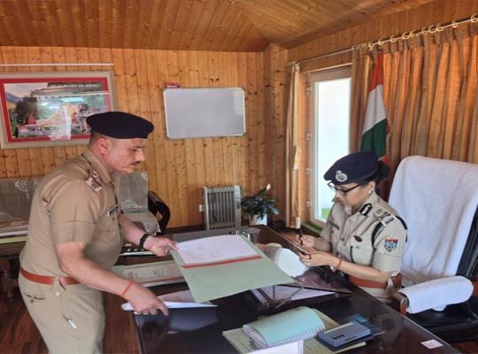IG Nivedita Kukreti takes charge of Kumaon; swings into action immediately upon assuming office.