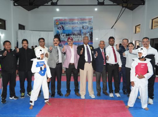 The power of Taekwondo will resonate at Birla Vidya Mandir in Nainital, with the grand opening of the IPSC Championship-2026.