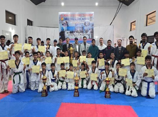 Grand Finale of the IPSC Championship: Birla Vidya Mandir Flies the National Flag High in Taekwondo! Crowned Overall Champion After Winning 24 Gold Medals.