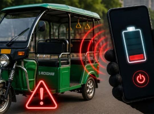 Government takes major action against an app that shuts down e-rickshaw batteries via Bluetooth! Orders issued to remove three mobile apps, including BAT-BMS, following a viral video on social media.