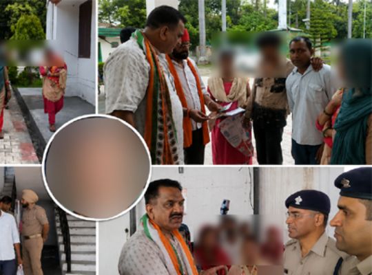 Serious allegations against the police in Rudrapur: A young man, detained on suspicion of theft, has alleged inhumane torture while in custody; he visited the SSP's office with his family to demand action.